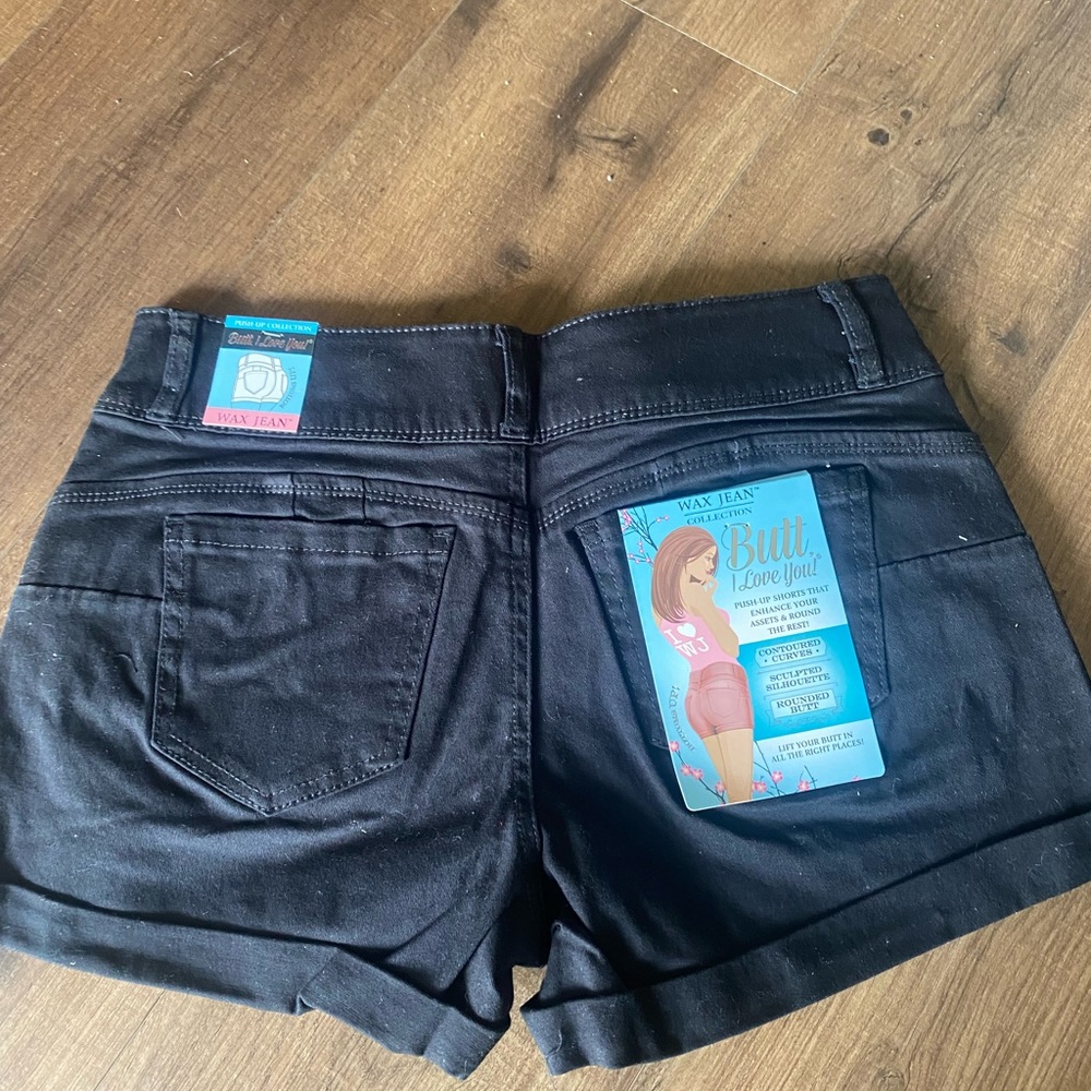 NWT Wax shorts black - Picture 3 of 4
